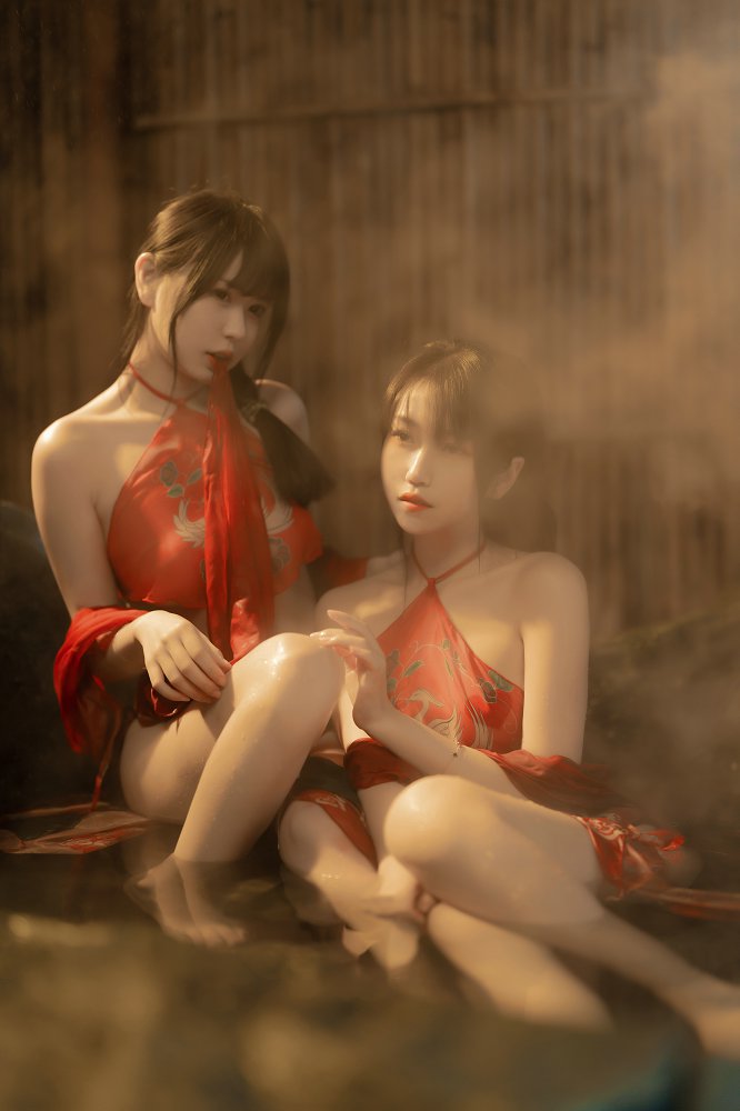 Tina很妖孽呀 – NO.038 古风双人 (&不呆猫)[16P]