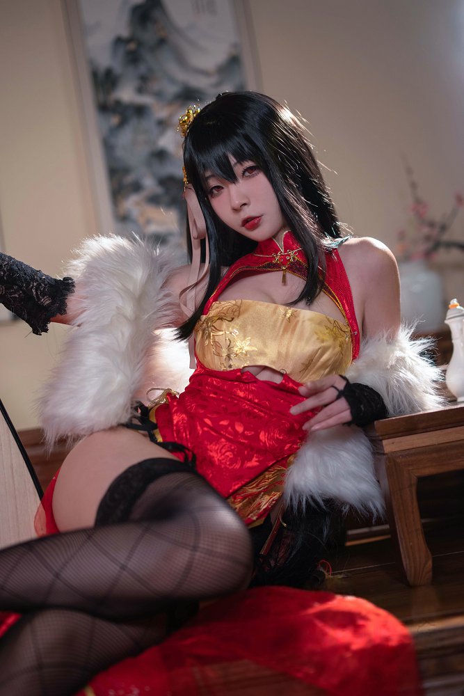 yuuhui玉汇 (Kokuhui) – NO.094 碧蓝航线 大凤旗袍[23P]