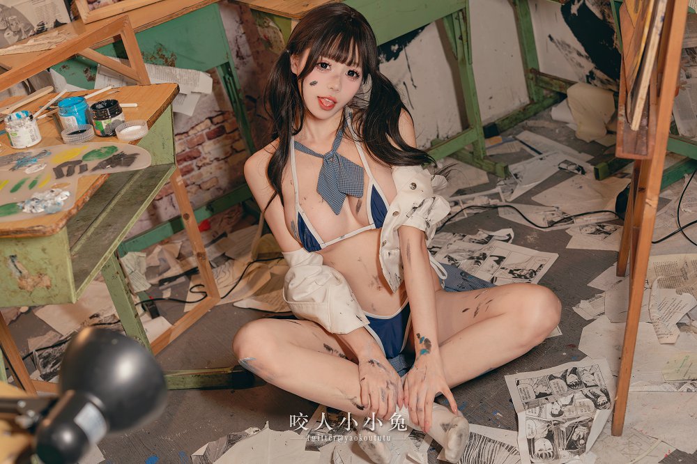 咬一口兔娘(黏黏团子兔) – NO.107 未成名画作&B+WITH+U [71P-1V]