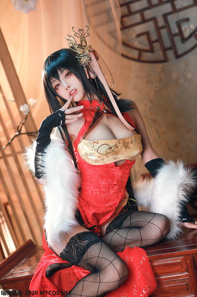 [喵糖映画] HML.004 水淼大凤旗袍[40P]