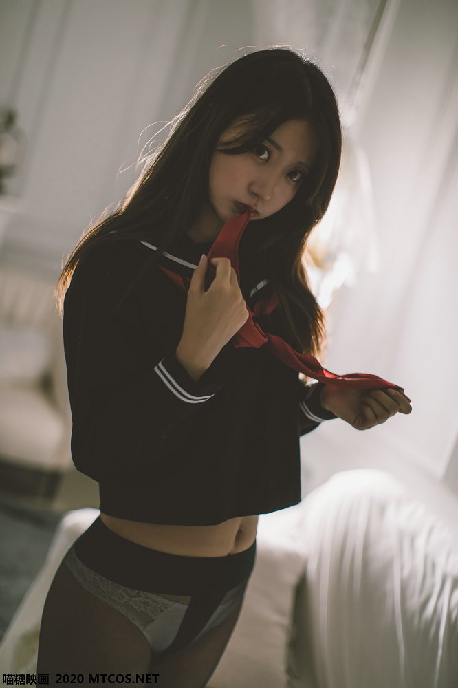 [喵糖映画] JKL.002 黑色JK少女[50P]