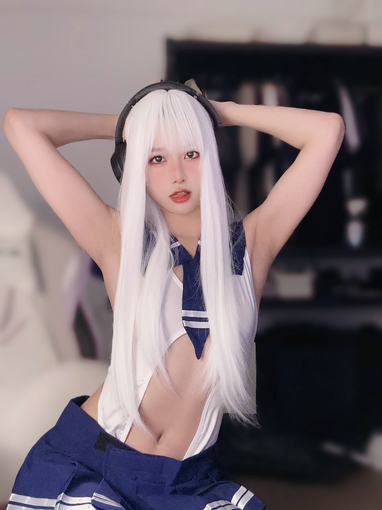 布丁大法 – NO.120 白毛女友[27P]