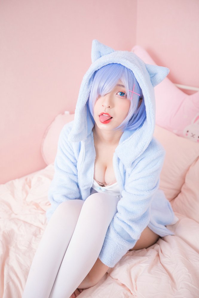 神楽坂真冬 – NO.034 电子相册-蕾姆《Milk by blue》[150P]