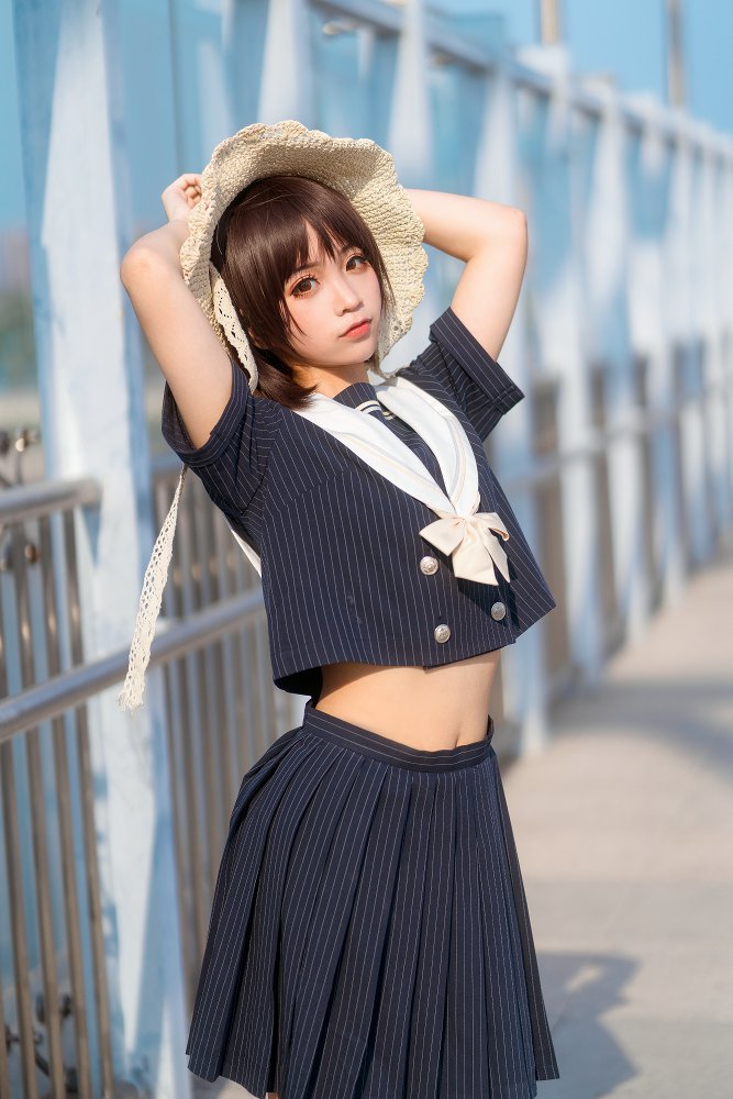 蠢沫沫 – NO.003 jk制服[40P]